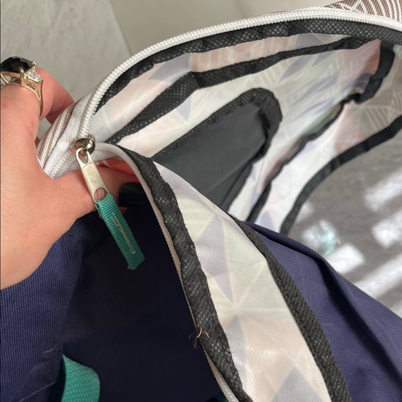 Source Unknown Geometric Multicolor Backpack - Picture 7 of 8